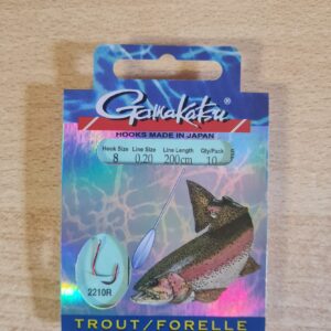 Gamakatsu Trout 2210R Größe 8/200cm