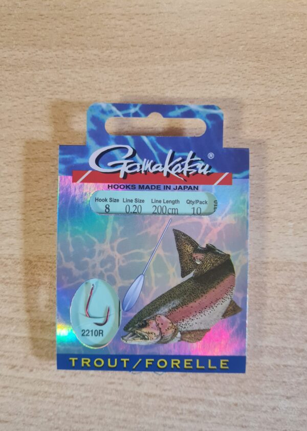 Gamakatsu Trout 2210R Größe 8/200cm