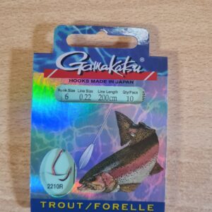 Gamakatsu Trout 2210R Größe 6/200cm